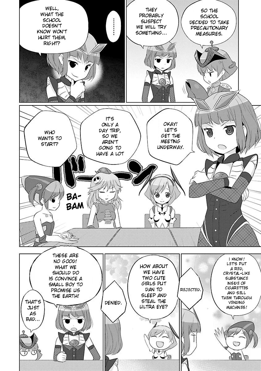 Ultra Kaiju Humanization Project feat.POP Comic code Chapter 15 page 4 - Chapter 15: The Night Before the School Trip