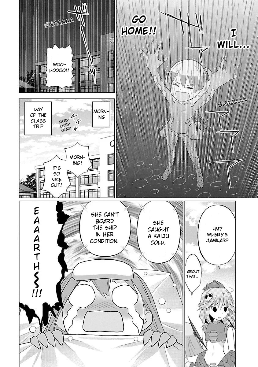 Ultra Kaiju Humanization Project feat.POP Comic code Chapter 15 page 8 - Chapter 15: The Night Before the School Trip