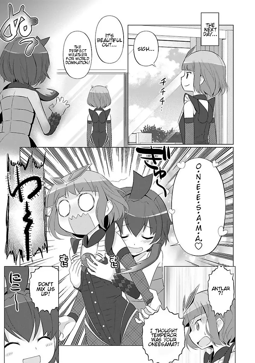 Ultra Kaiju Humanization Project feat.POP Comic code Chapter 19 page 7 - Chapter 19: Oneesama's Blue Pincers