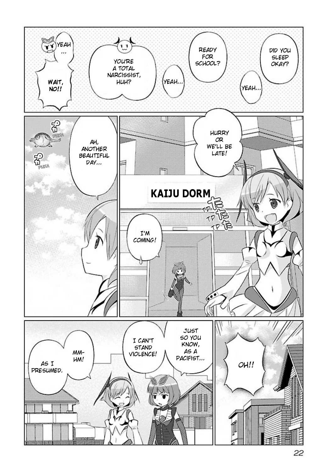 Ultra Kaiju Humanization Project feat.POP Comic code Chapter 2 page 2 - Chapter 2: The Secret of the Lake ☆