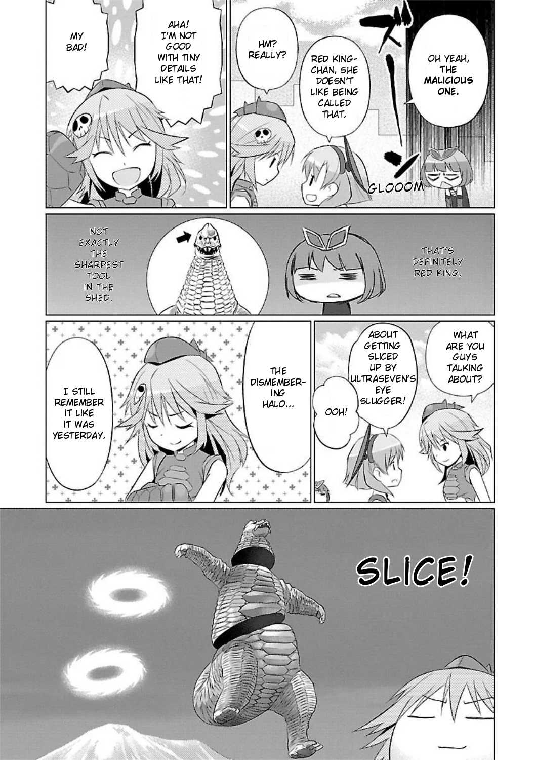Ultra Kaiju Humanization Project feat.POP Comic code Chapter 2 page 5 - Chapter 2: The Secret of the Lake ☆