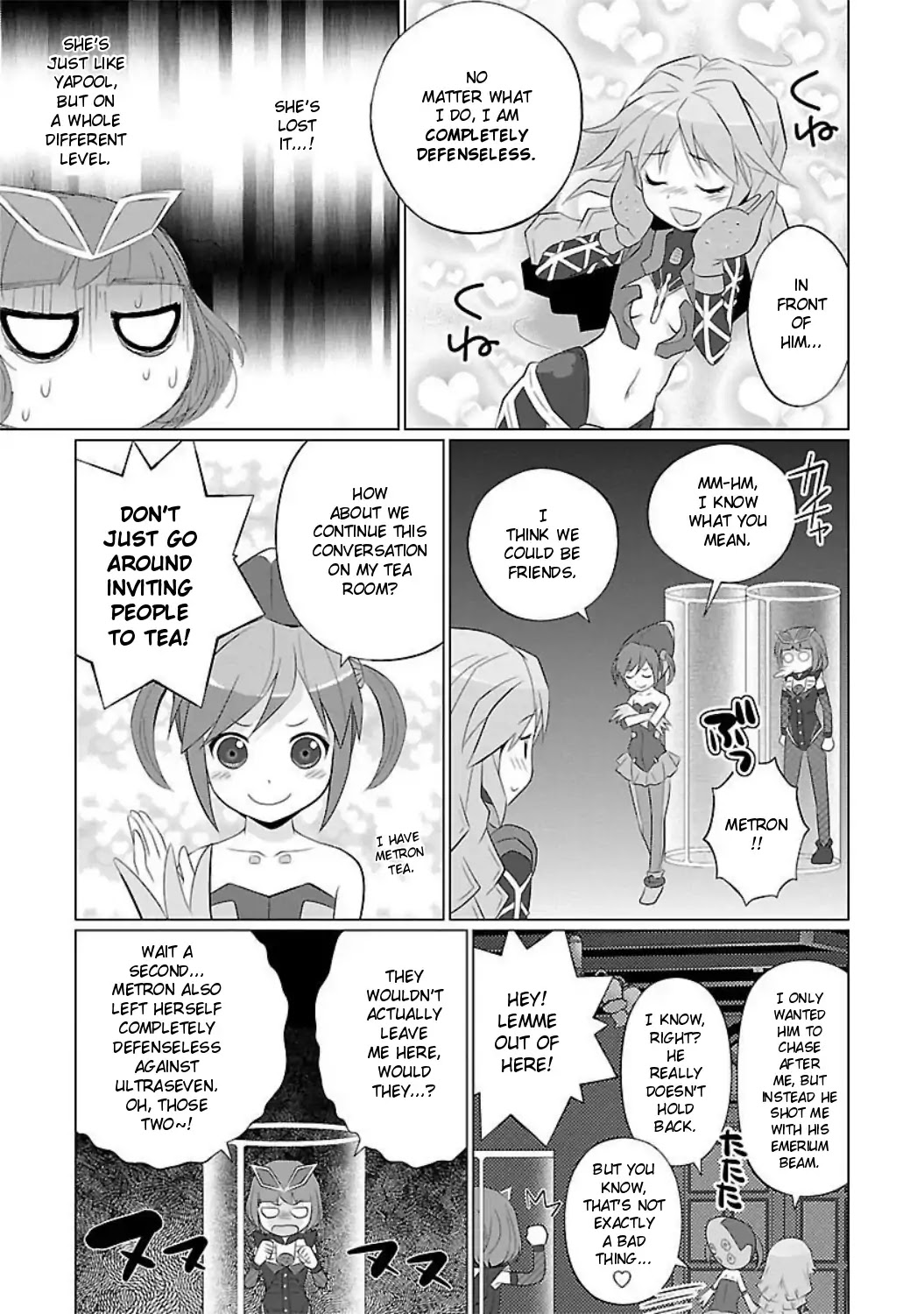 Ultra Kaiju Humanization Project feat.POP Comic code Chapter 20 page 7 - Chapter 20: Respond, At the Water's Edge