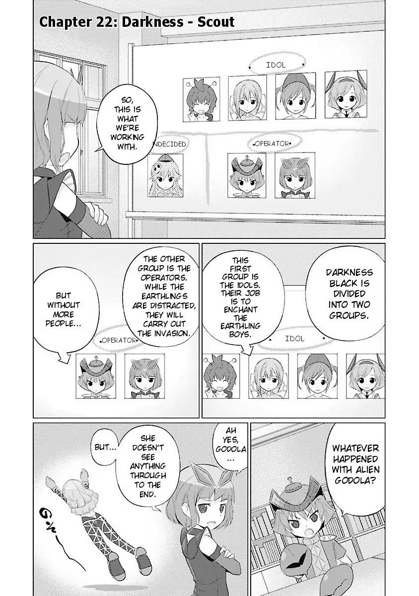 Ultra Kaiju Humanization Project feat.POP Comic code Chapter 22 page 1 - Chapter 22: Darkness - Scout