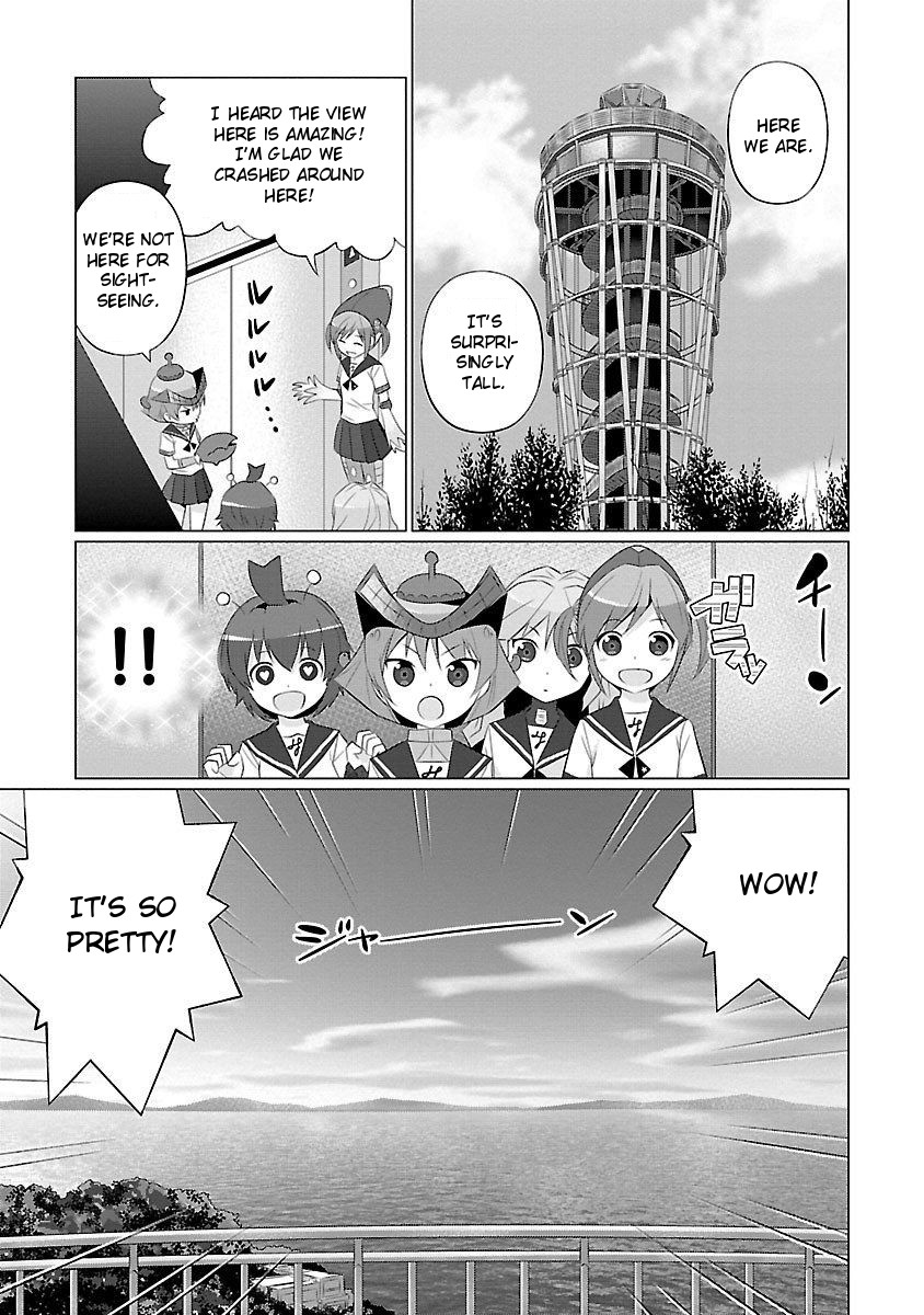 Ultra Kaiju Humanization Project feat.POP Comic code Chapter 27 page 3 - Chapter 27: Twilight in Enoshima