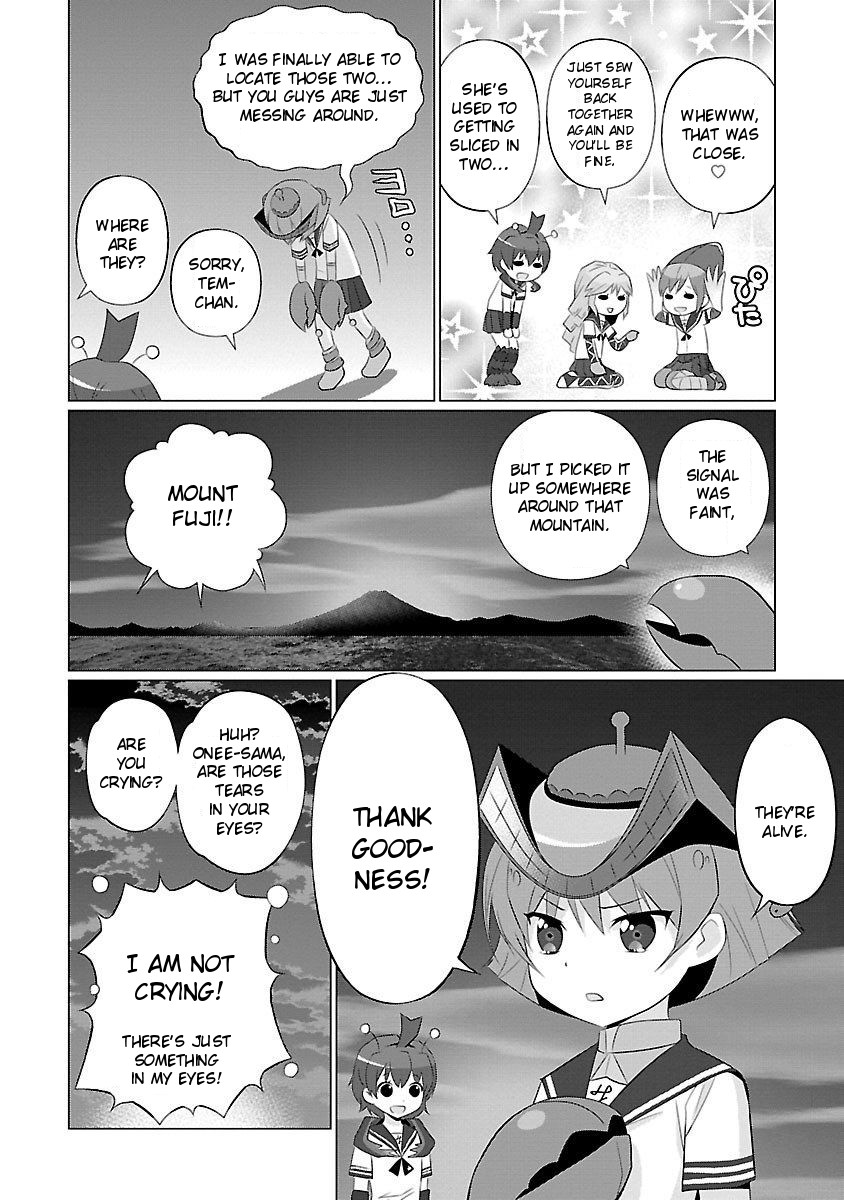 Ultra Kaiju Humanization Project feat.POP Comic code Chapter 27 page 8 - Chapter 27: Twilight in Enoshima