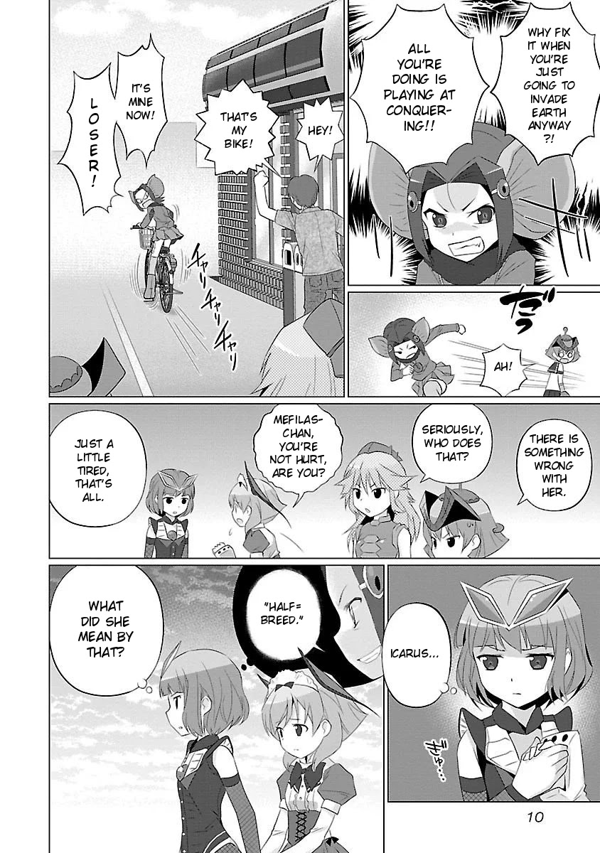 Ultra Kaiju Humanization Project feat.POP Comic code Chapter 34 page 10 - Chapter 34: That's Just Hypo(Icarus)y