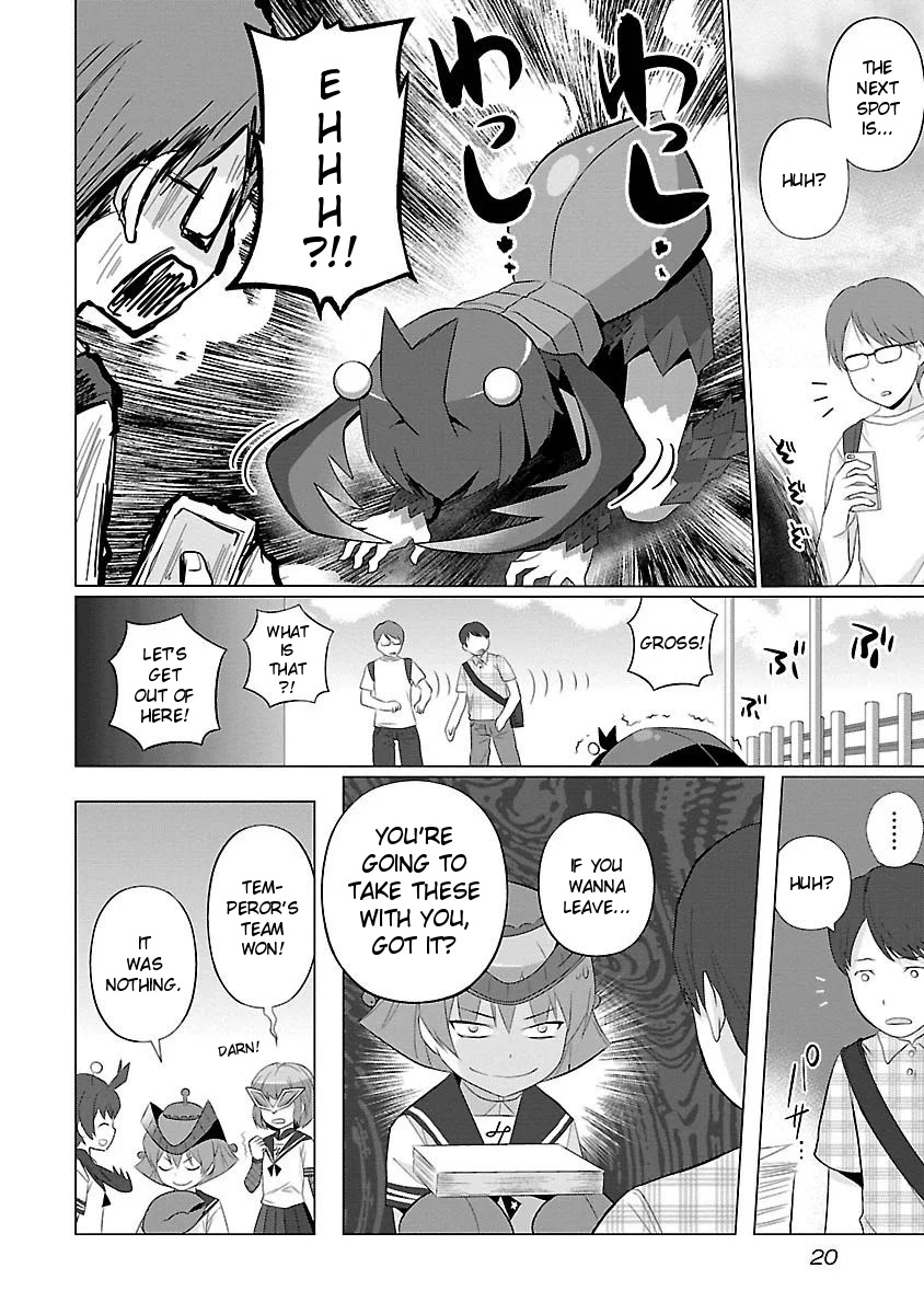 Ultra Kaiju Humanization Project feat.POP Comic code Chapter 35 page 8 - Chapter 35: Darkness Black Flyer Distribution