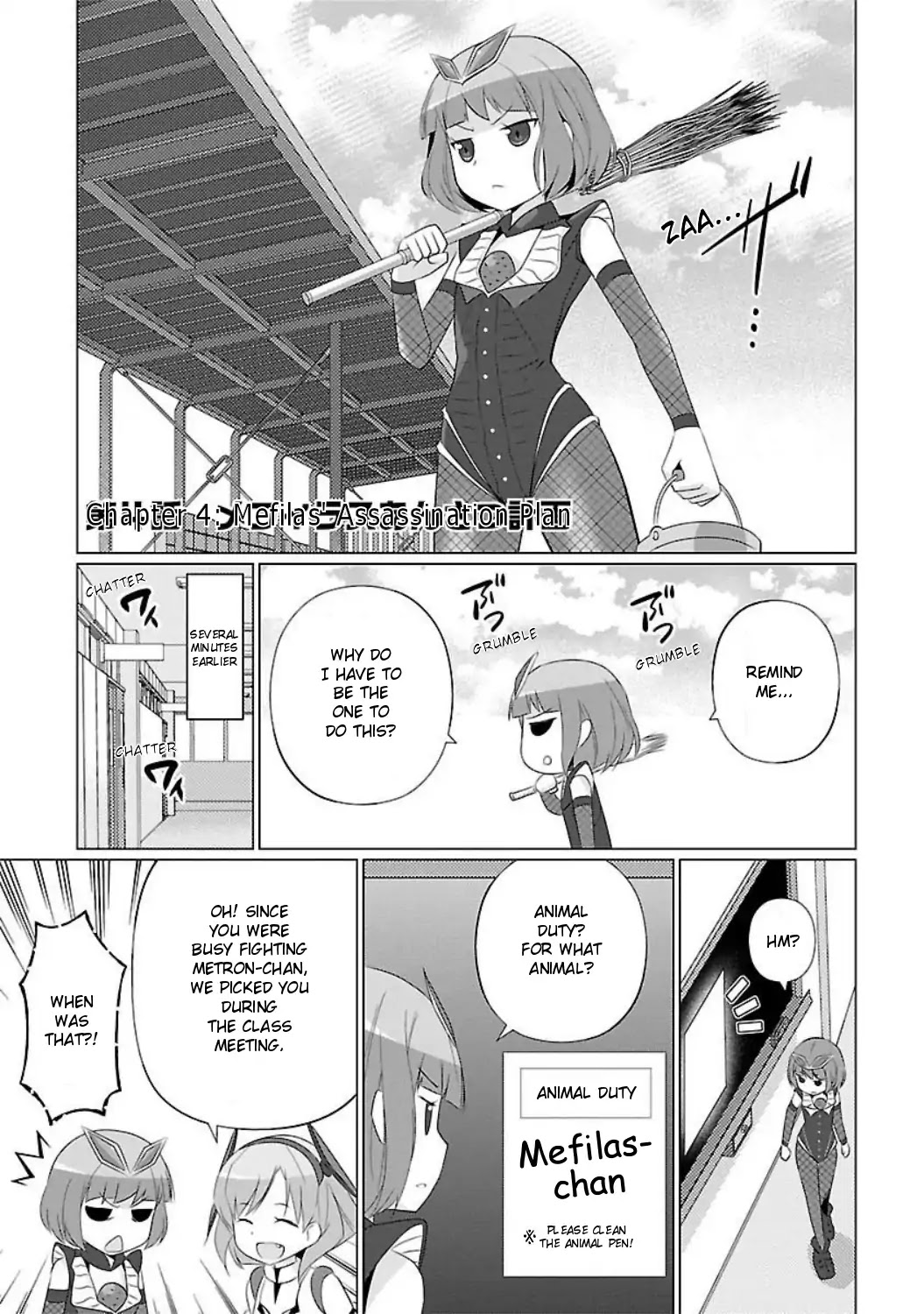Ultra Kaiju Humanization Project feat.POP Comic code Chapter 4 page 1 - Chapter 4: Mefilas' Assassination Plan