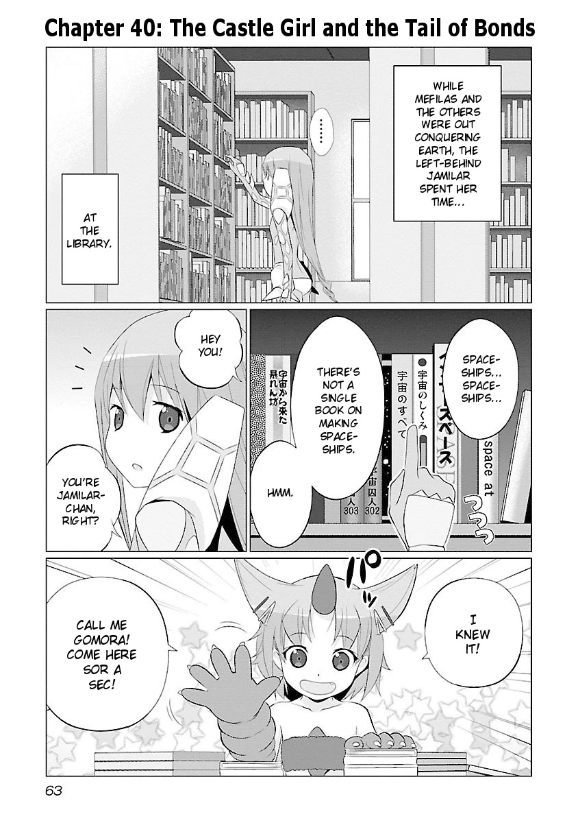 Ultra Kaiju Humanization Project feat.POP Comic code Chapter 40 page 1 - Chapter 40: The Castle Girl and the Tail of Bonds