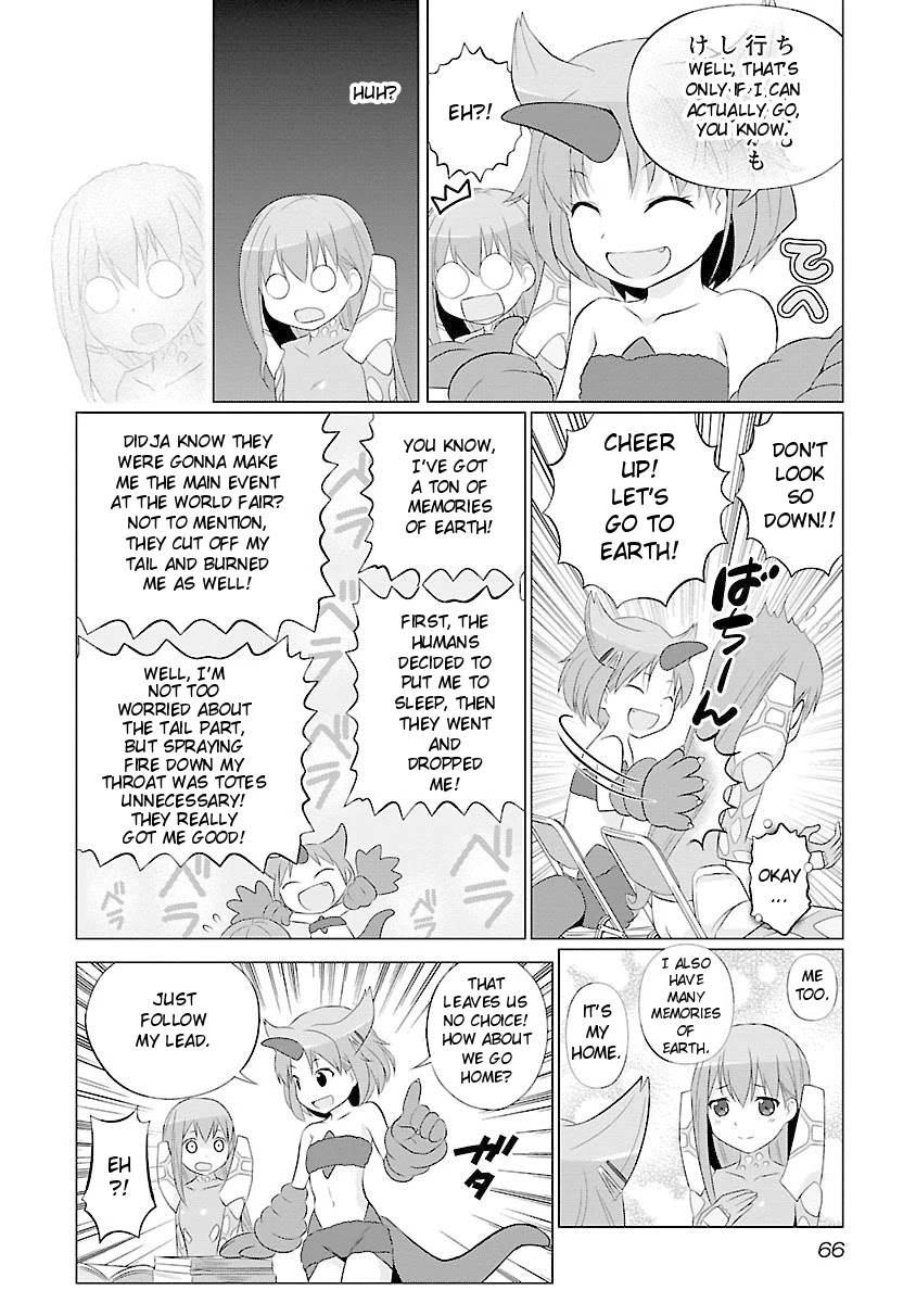 Ultra Kaiju Humanization Project feat.POP Comic code Chapter 40 page 4 - Chapter 40: The Castle Girl and the Tail of Bonds