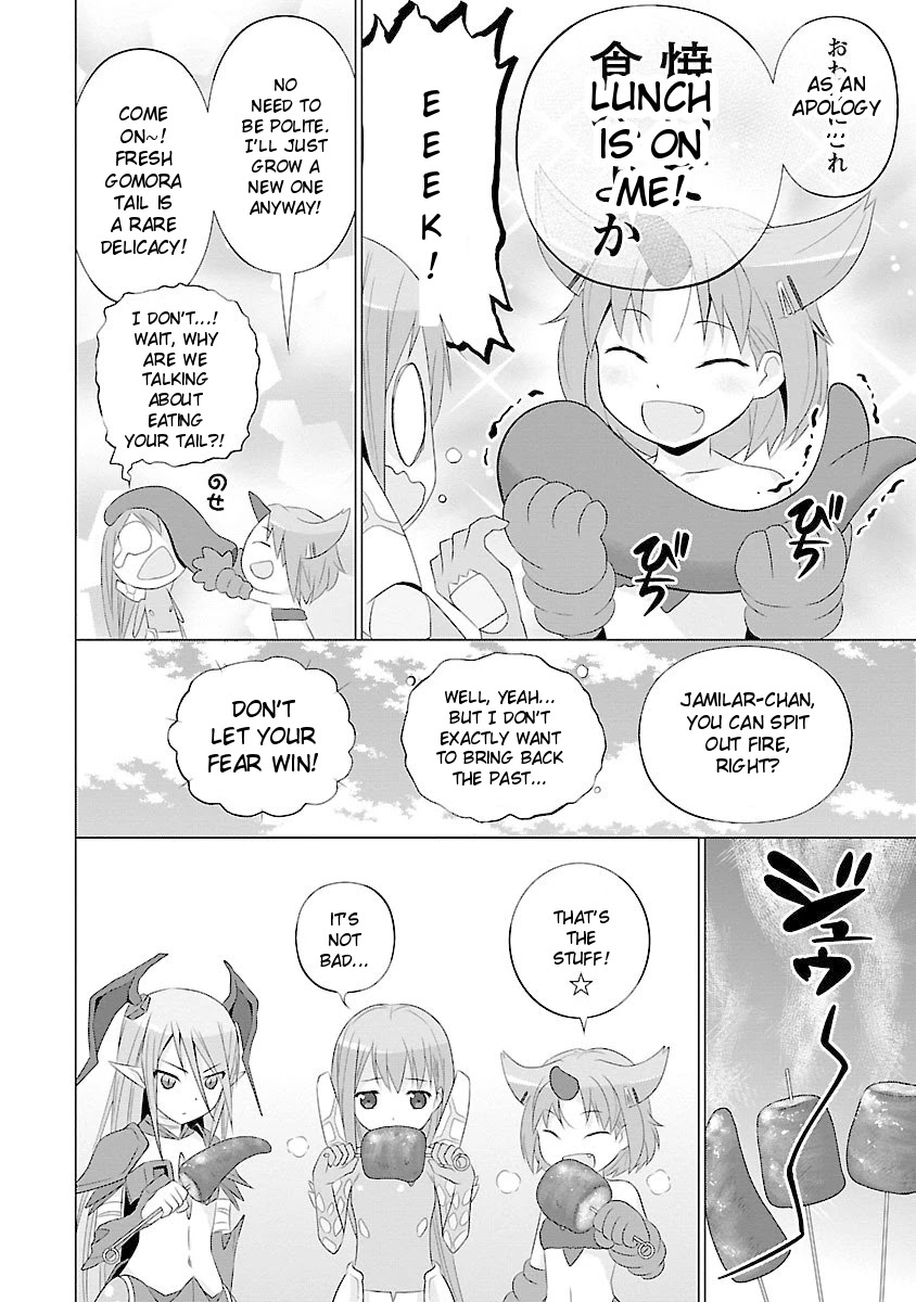 Ultra Kaiju Humanization Project feat.POP Comic code Chapter 40 page 8 - Chapter 40: The Castle Girl and the Tail of Bonds