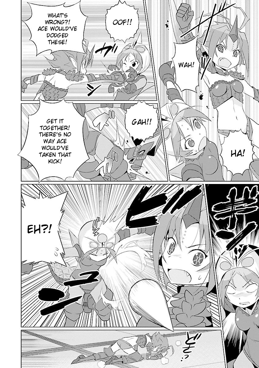Ultra Kaiju Humanization Project feat.POP Comic code Chapter 43 page 4 - Chapter 43: Crash Course ☆ Choju Hell