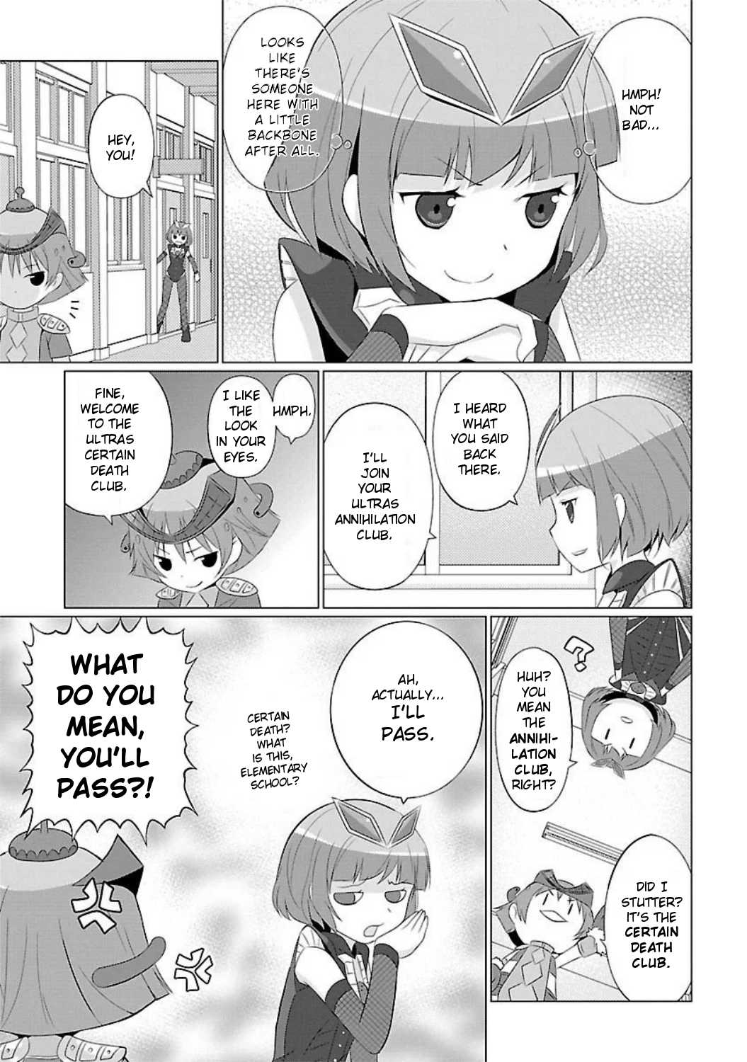 Ultra Kaiju Humanization Project feat.POP Comic code Chapter 5 page 3 - Chapter 5: Five Seconds Before the Great Explosion of the Kaiju Graveyard School!