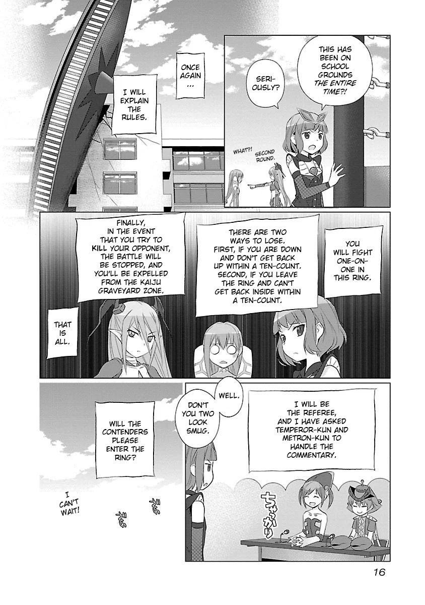 Ultra Kaiju Humanization Project feat.POP Comic code Chapter 51 page 4 - Chapter 51: Start the Kaiju Duels