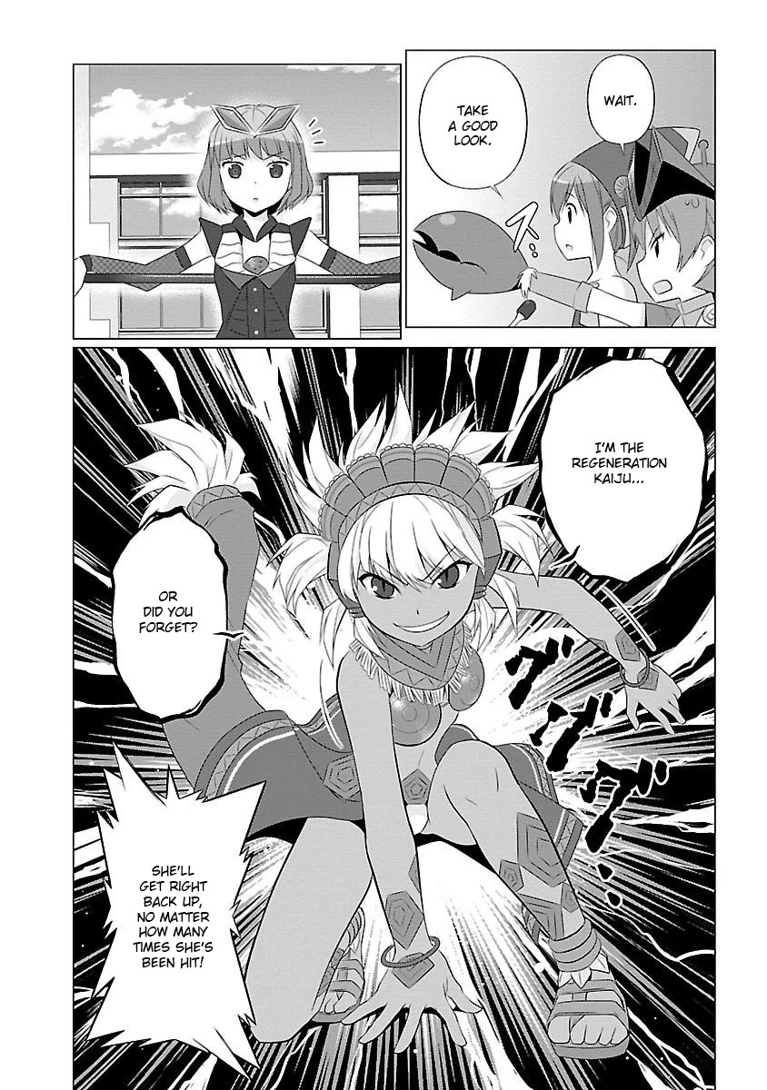 Ultra Kaiju Humanization Project feat.POP Comic code Chapter 51 page 8 - Chapter 51: Start the Kaiju Duels