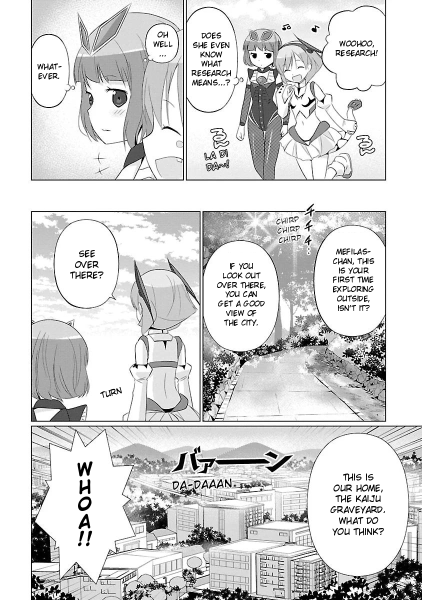 Ultra Kaiju Humanization Project feat.POP Comic code Chapter 8 page 2 - Chapter 8: Kaiju Graveyard Research Group