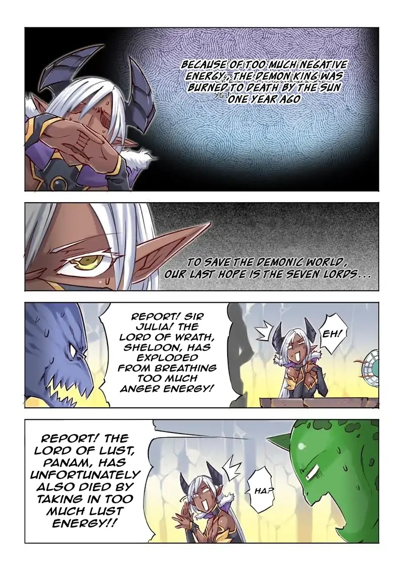 Ultra Positive Energy Demon King Chapter 0 page 7 - Chapter 0