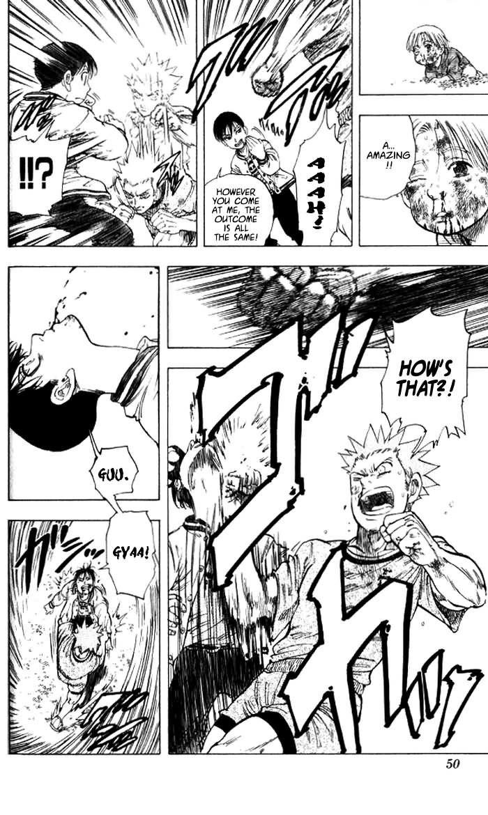 Ultra Red Chapter 1 page 48 - Chapter 1: In the moment of the fist!! Meeting Sumeragi Sen!