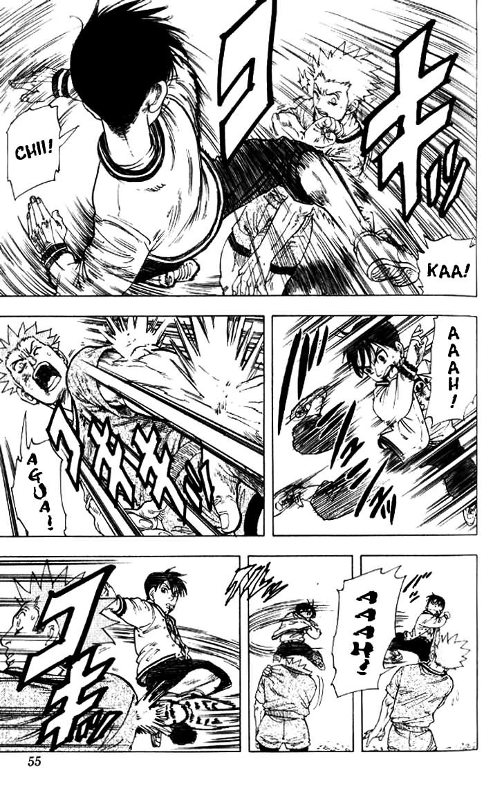 Ultra Red Chapter 1 page 53 - Chapter 1: In the moment of the fist!! Meeting Sumeragi Sen!