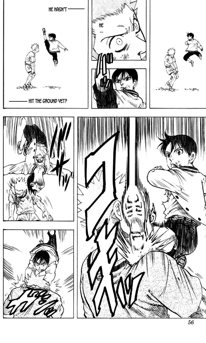 Ultra Red Chapter 1 page 54 - Chapter 1: In the moment of the fist!! Meeting Sumeragi Sen!