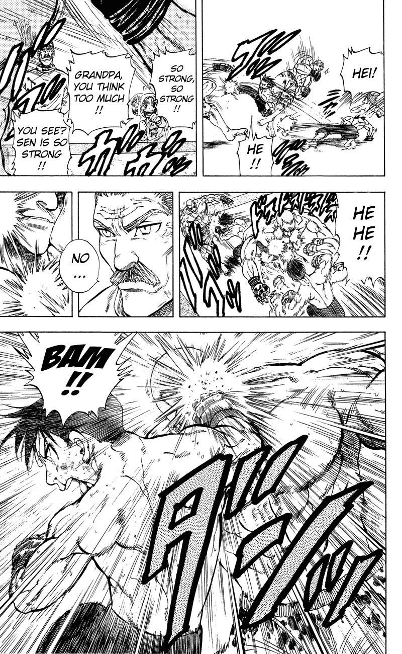 Ultra Red Chapter 14 page 12 - Chapter 14: Howling dog!! Sen's in a pinch!