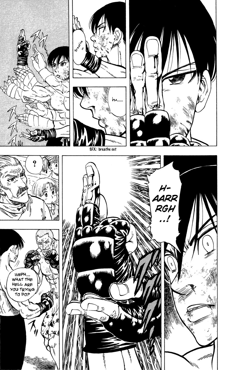 Ultra Red Chapter 15 page 14 - Chapter 15: Victory!! Crazy punches piercing through diamond