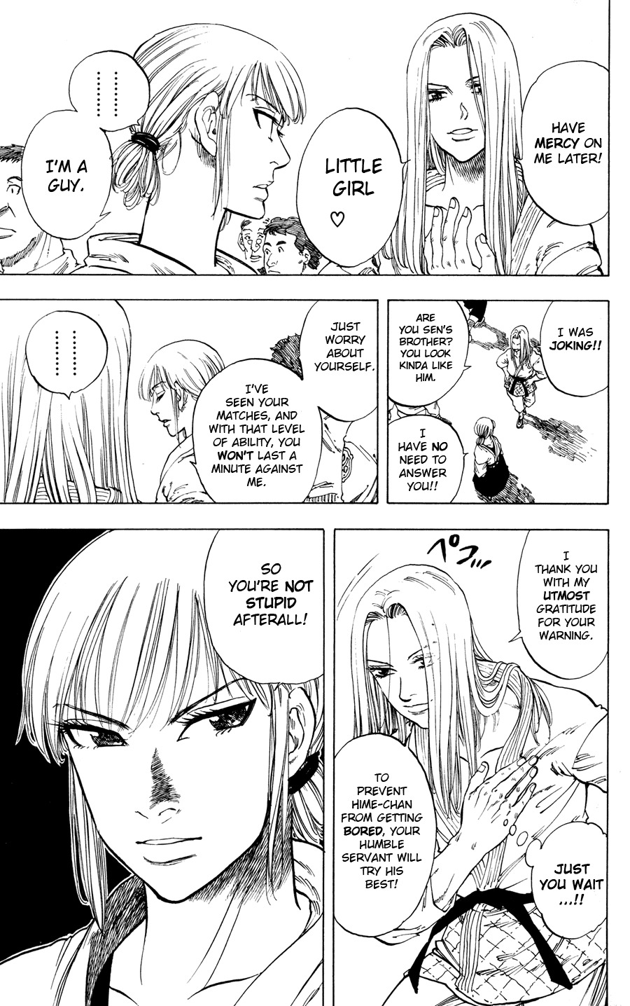 Ultra Red Chapter 17 page 10 - Chapter 17: Fierce battle!! An unpredictable amount of strenght