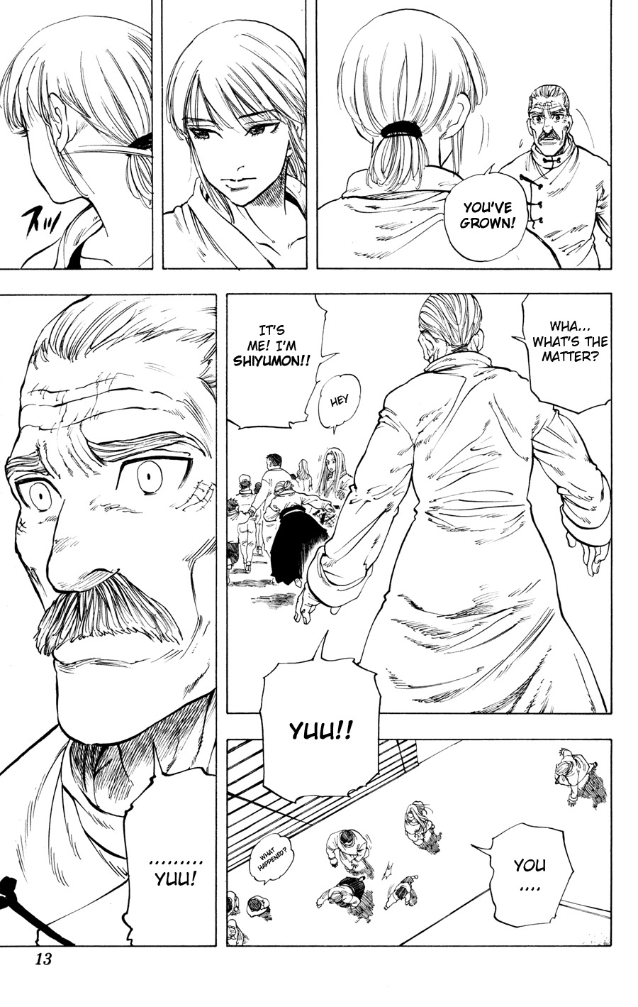 Ultra Red Chapter 17 page 12 - Chapter 17: Fierce battle!! An unpredictable amount of strenght