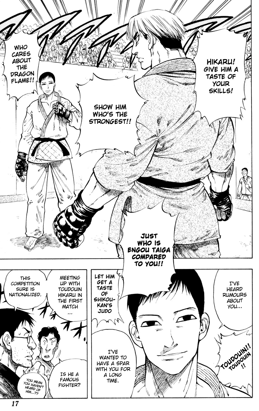 Ultra Red Chapter 17 page 16 - Chapter 17: Fierce battle!! An unpredictable amount of strenght