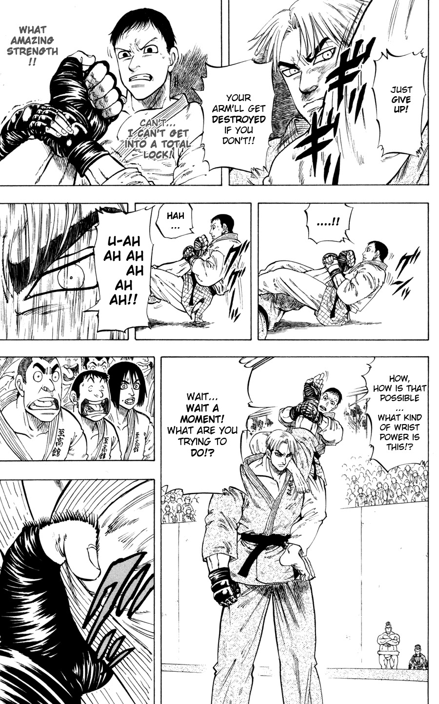 Ultra Red Chapter 17 page 22 - Chapter 17: Fierce battle!! An unpredictable amount of strenght