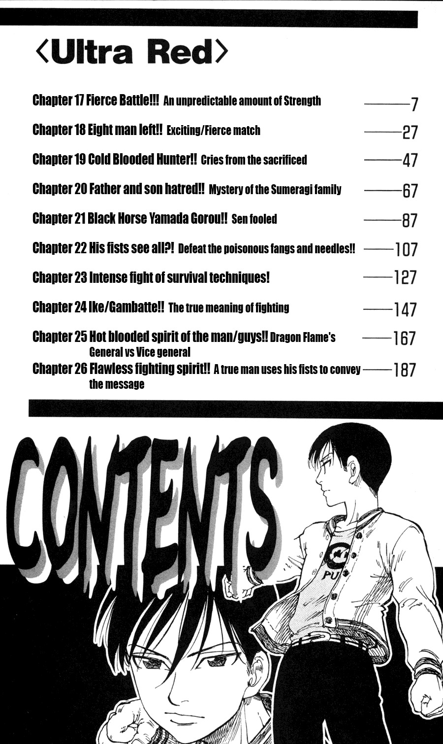 Ultra Red Chapter 17 page 5 - Chapter 17: Fierce battle!! An unpredictable amount of strenght
