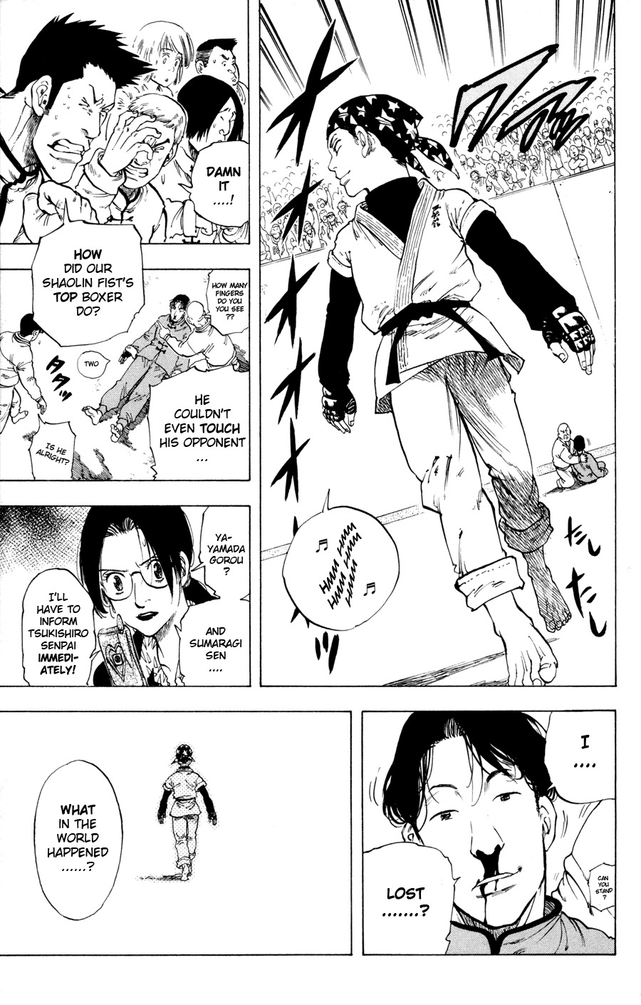 Ultra Red Chapter 17 page 6 - Chapter 17: Fierce battle!! An unpredictable amount of strenght