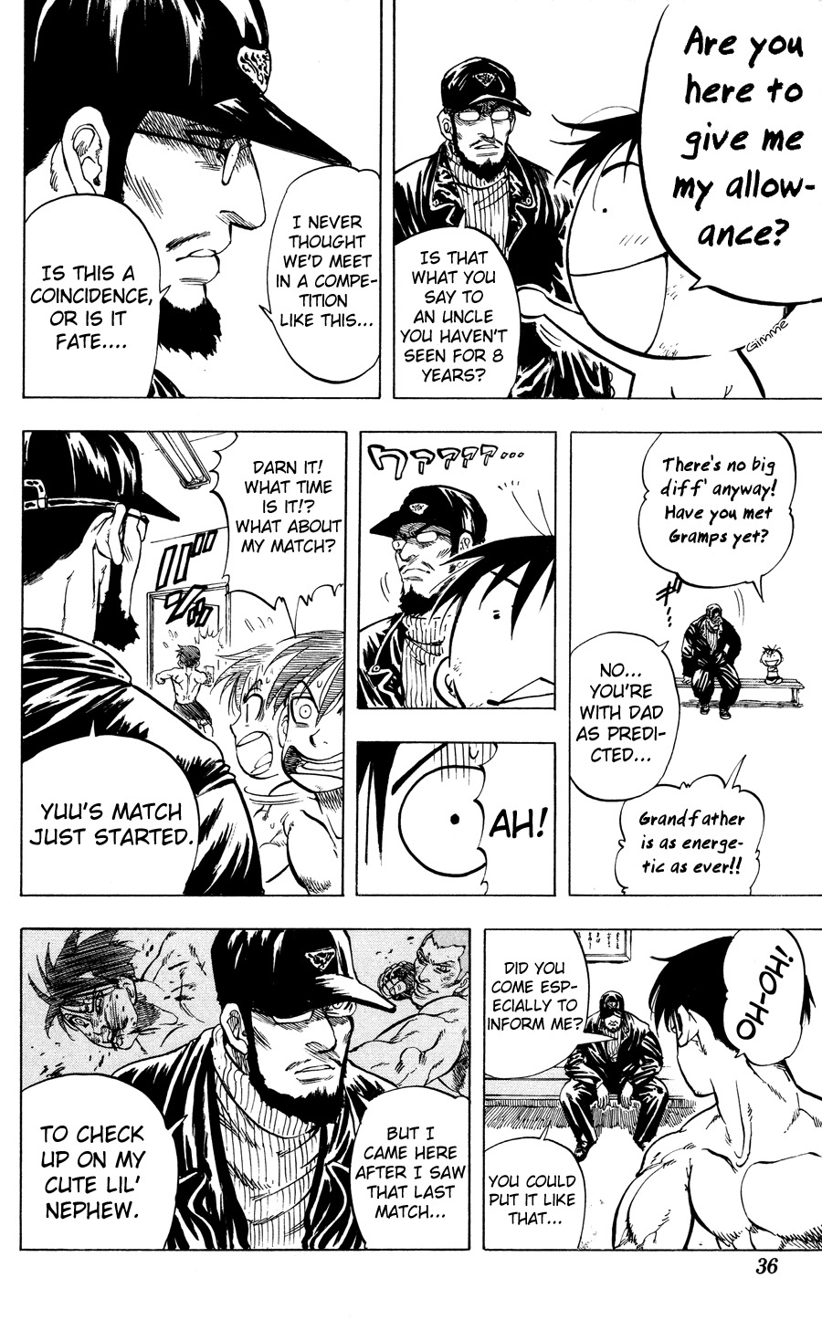 Ultra Red Chapter 18 page 11 - Chapter 18: Eight man left!! Exciting/fierce match