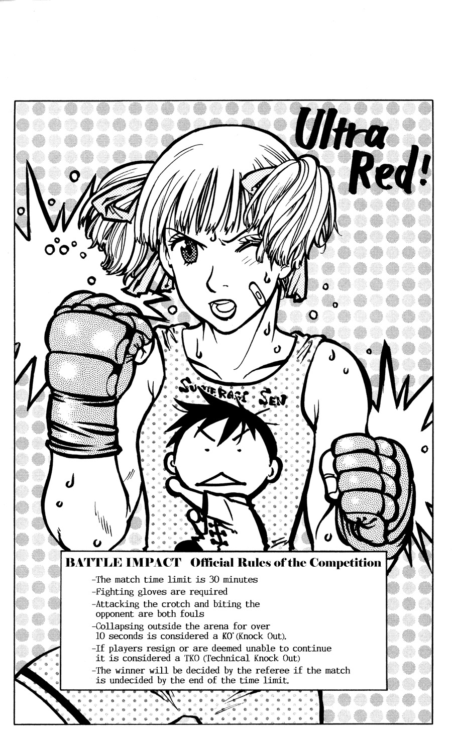 Ultra Red Chapter 18 page 2 - Chapter 18: Eight man left!! Exciting/fierce match