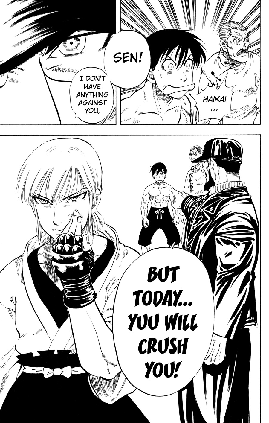 Ultra Red Chapter 20 page 9 - Chapter 20: Father and son hatred!! Mystery of the Sumeragi family