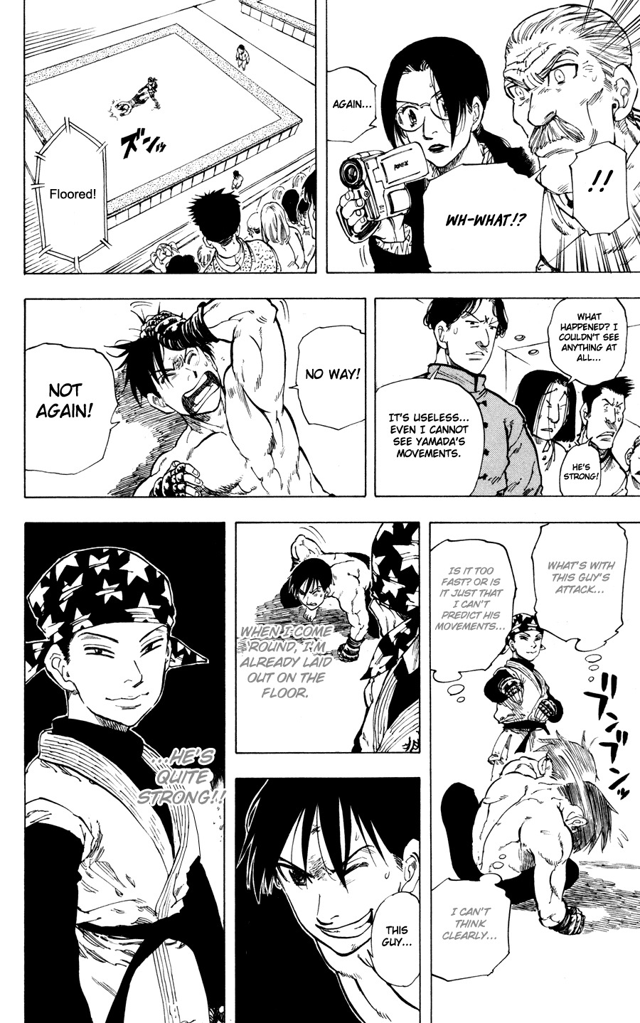 Ultra Red Chapter 21 page 11 - Chapter 21: Dark horse Yamada Gorou!! Sen fooled