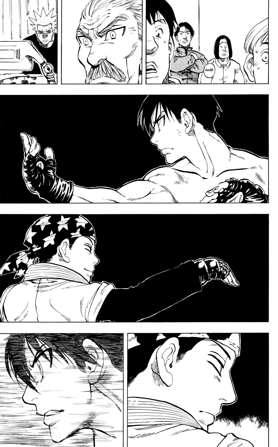 Ultra Red Chapter 21 page 14 - Chapter 21: Dark horse Yamada Gorou!! Sen fooled