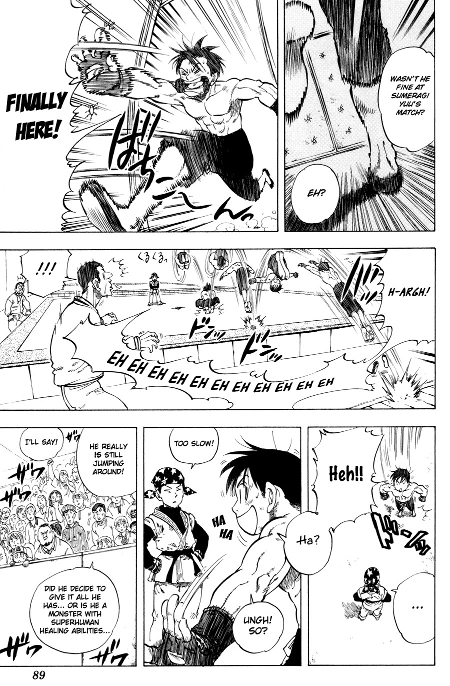 Ultra Red Chapter 21 page 3 - Chapter 21: Dark horse Yamada Gorou!! Sen fooled
