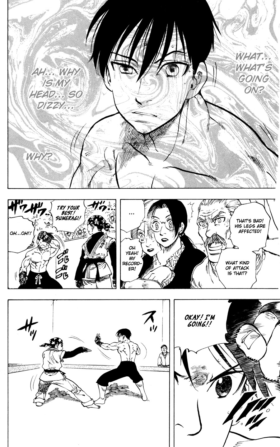 Ultra Red Chapter 21 page 9 - Chapter 21: Dark horse Yamada Gorou!! Sen fooled