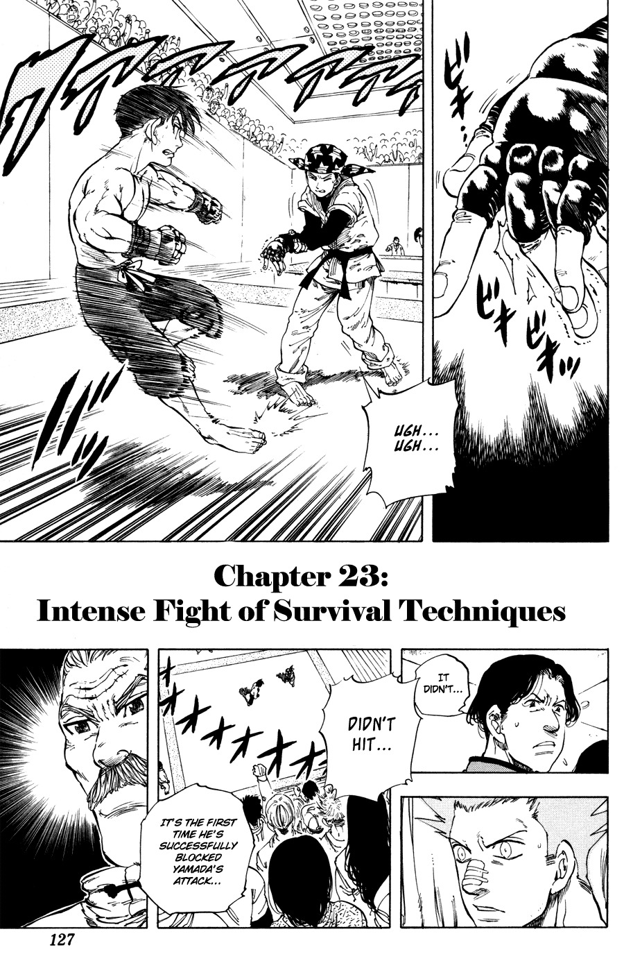 Ultra Red Chapter 23 page 1 - Chapter 23: Intence fight of survival techniques