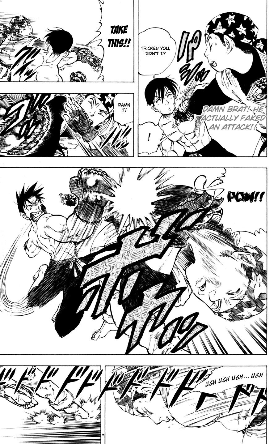 Ultra Red Chapter 23 page 5 - Chapter 23: Intence fight of survival techniques
