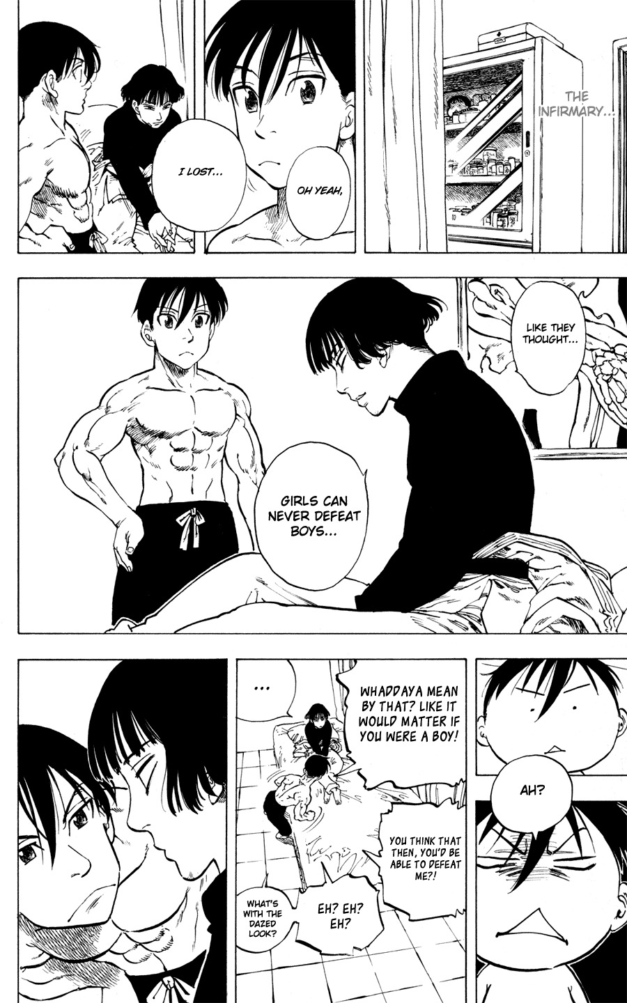 Ultra Red Chapter 24 page 10 - Chapter 24: Gambatte!! The true meaning of fighting