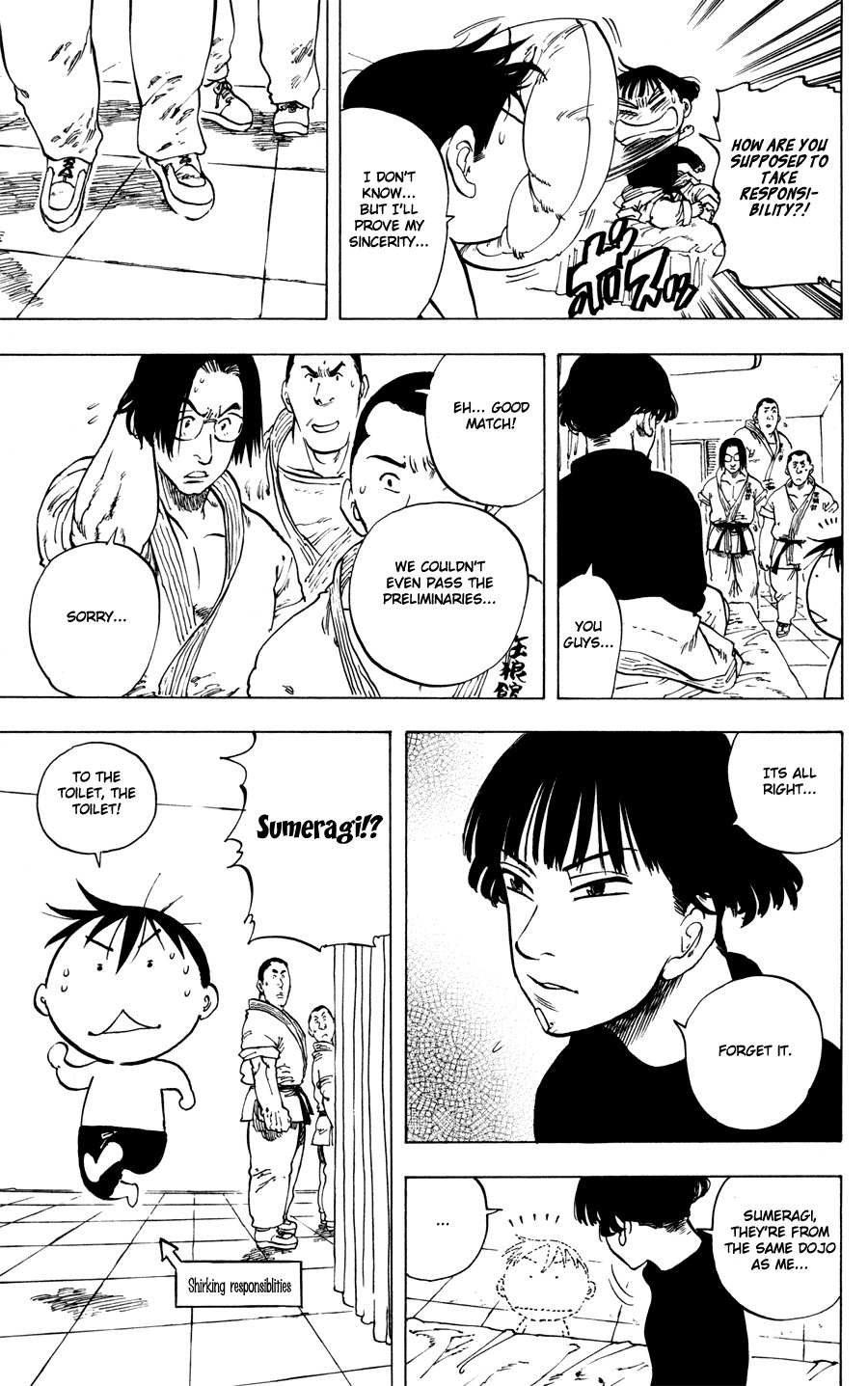 Ultra Red Chapter 24 page 13 - Chapter 24: Gambatte!! The true meaning of fighting