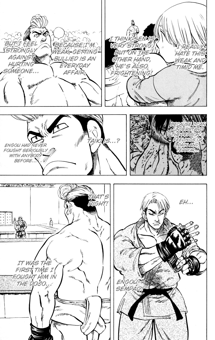 Ultra Red Chapter 24 page 15 - Chapter 24: Gambatte!! The true meaning of fighting