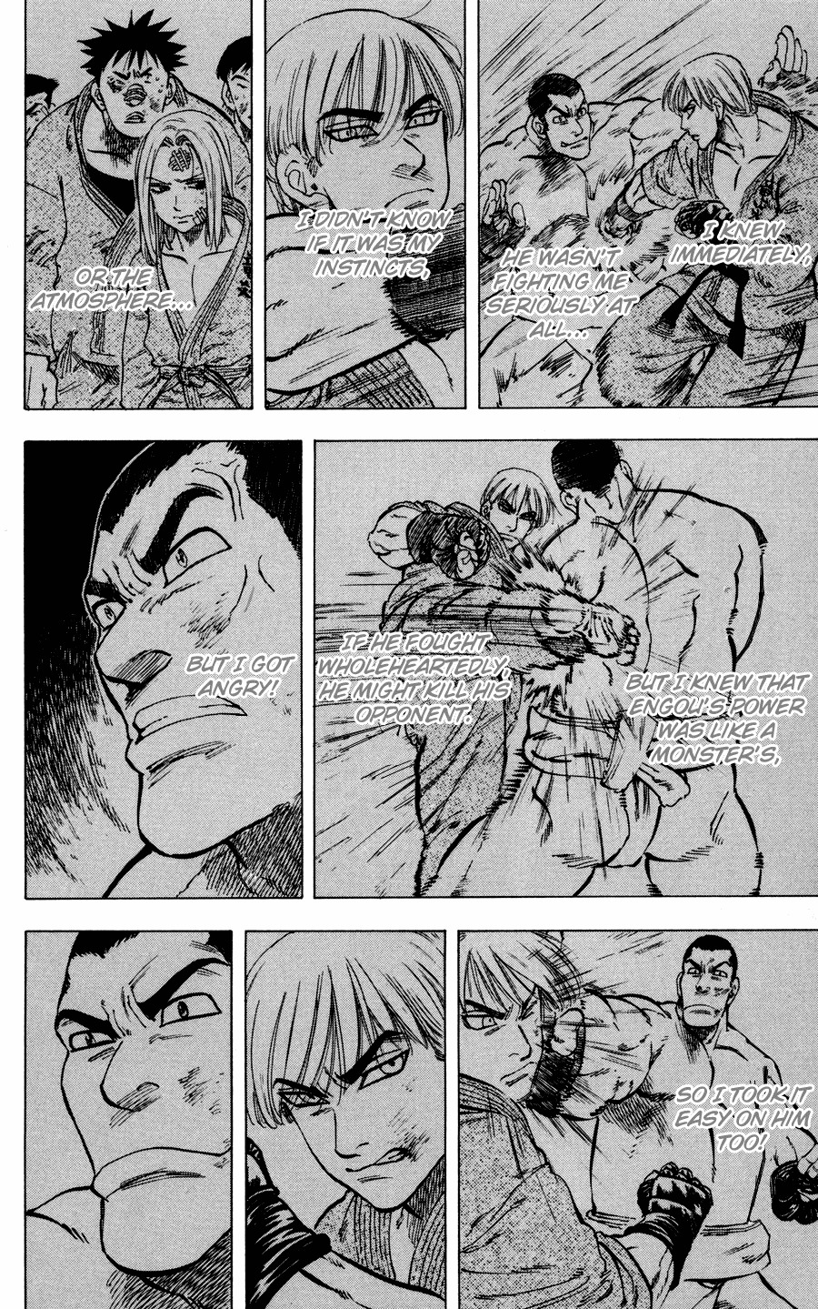 Ultra Red Chapter 24 page 16 - Chapter 24: Gambatte!! The true meaning of fighting