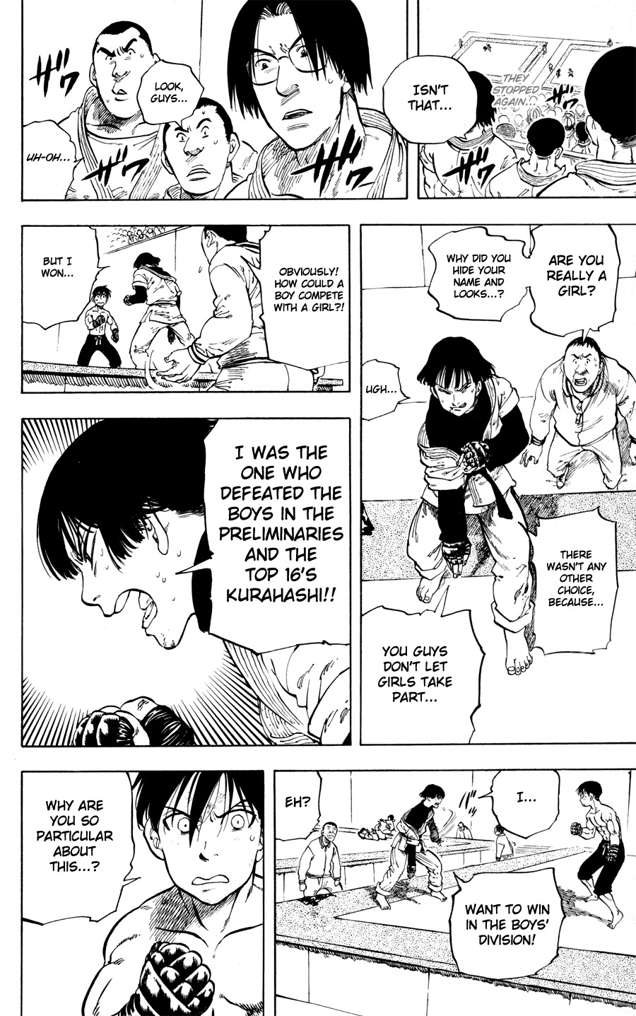 Ultra Red Chapter 24 page 2 - Chapter 24: Gambatte!! The true meaning of fighting