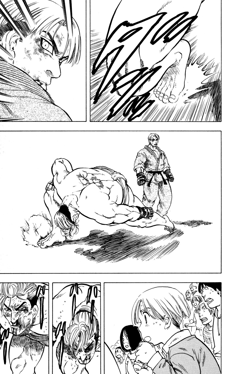 Ultra Red Chapter 25 page 16 - Chapter 25: Hot blooded spirit of the guys! Dragon flames's general vs vice general