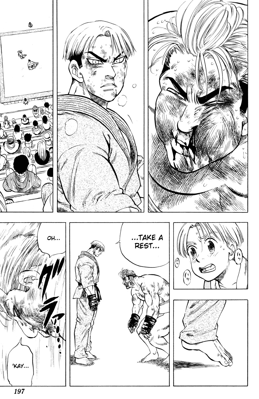 Ultra Red Chapter 26 page 10 - Chapter 26: Flawless fighting spirit!! A true man uses his fist to convey the message