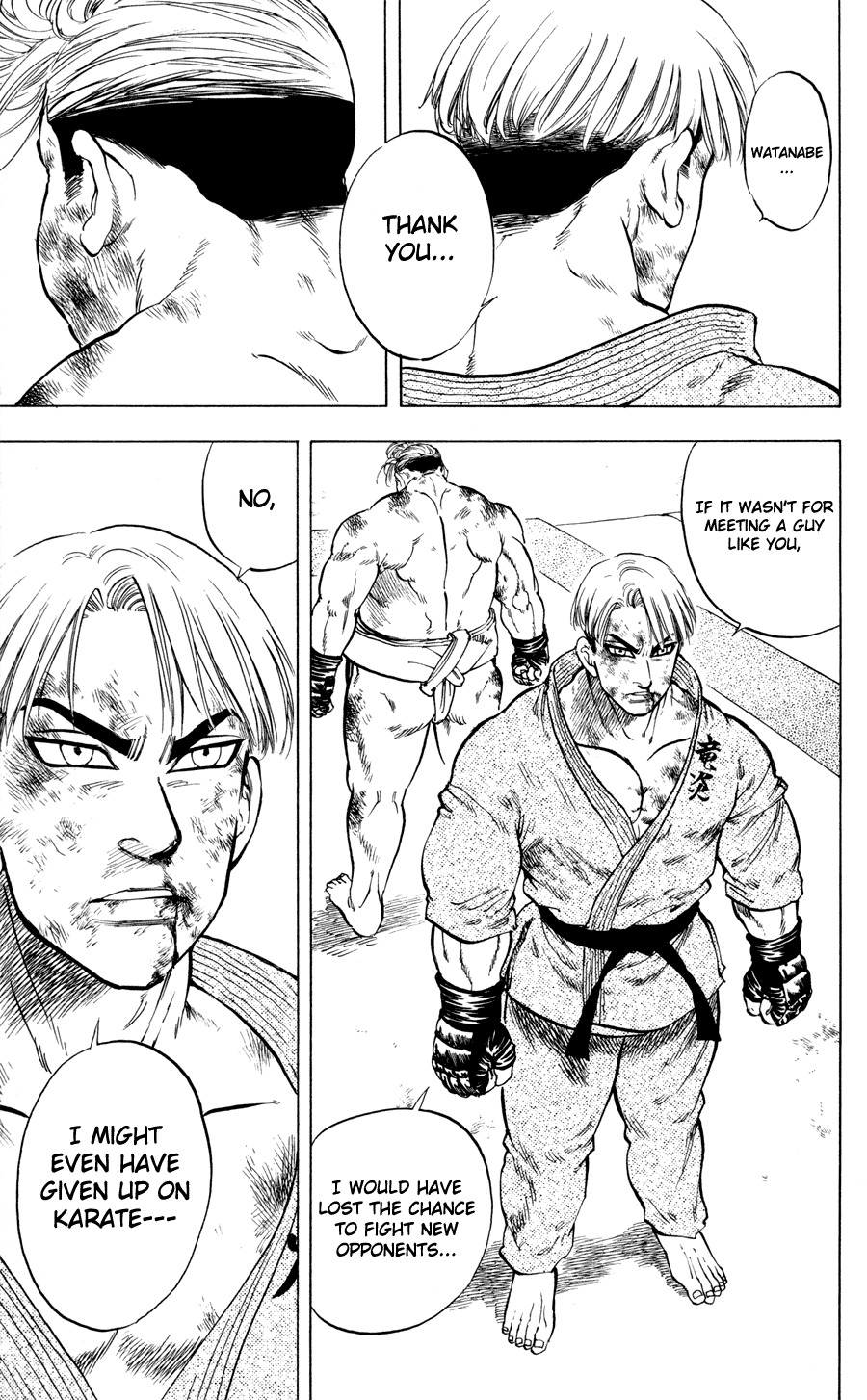 Ultra Red Chapter 26 page 15 - Chapter 26: Flawless fighting spirit!! A true man uses his fist to convey the message