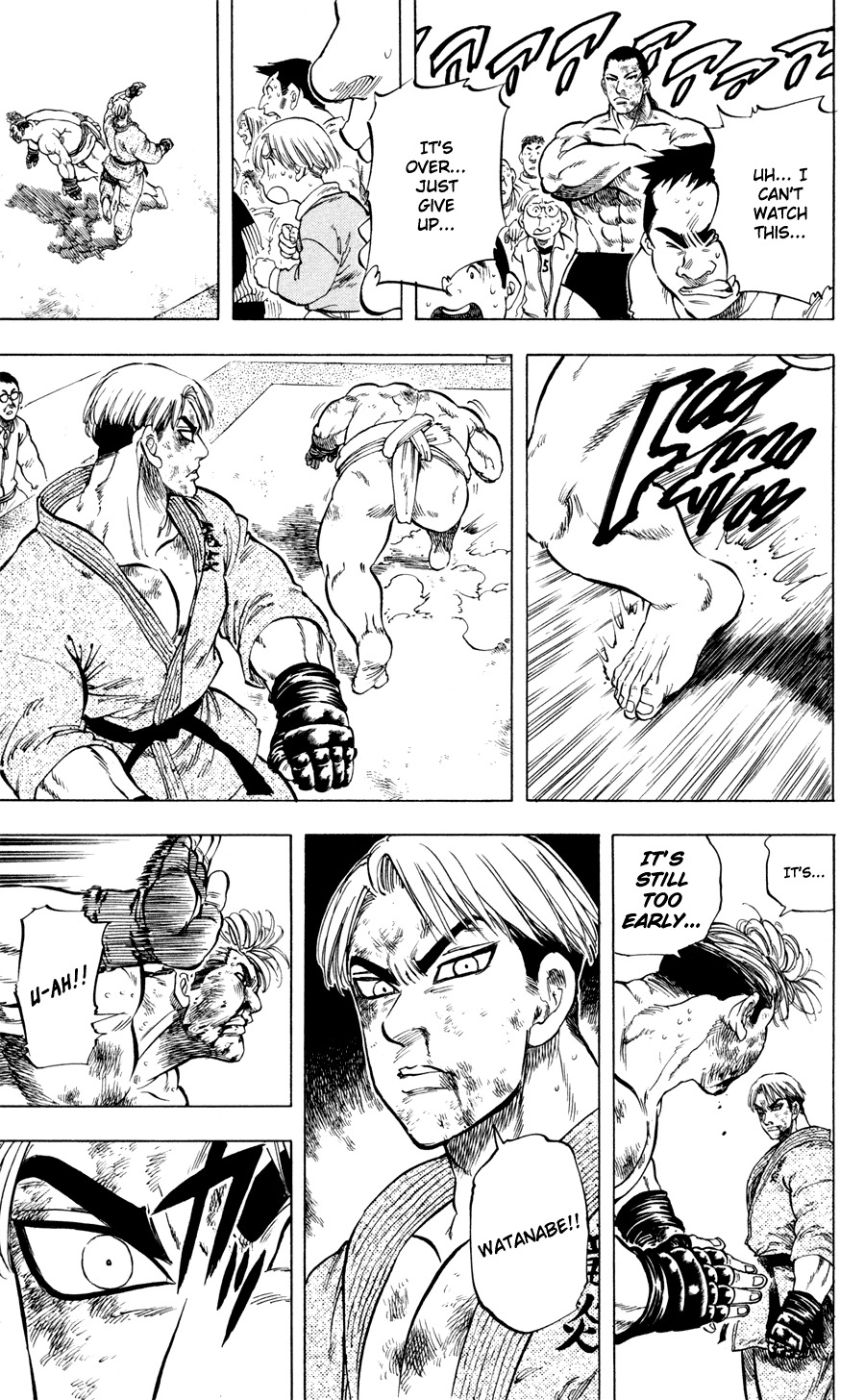 Ultra Red Chapter 26 page 8 - Chapter 26: Flawless fighting spirit!! A true man uses his fist to convey the message